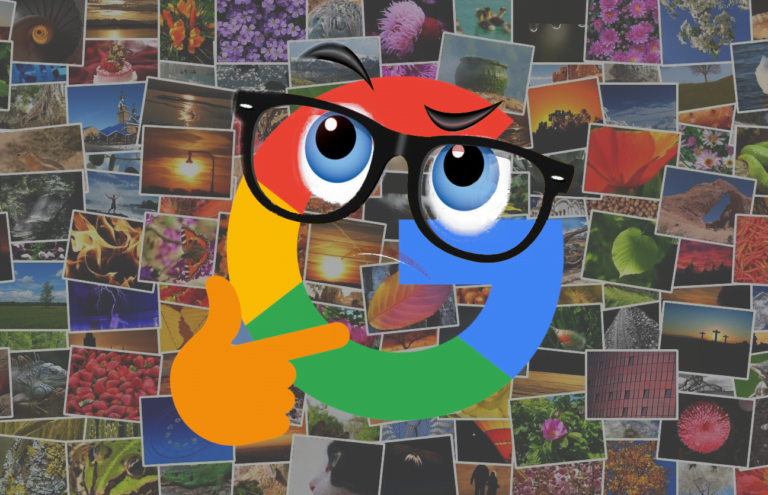 Illustration of Google thinking which image is which, used in the project "Better Image Search Than Google"