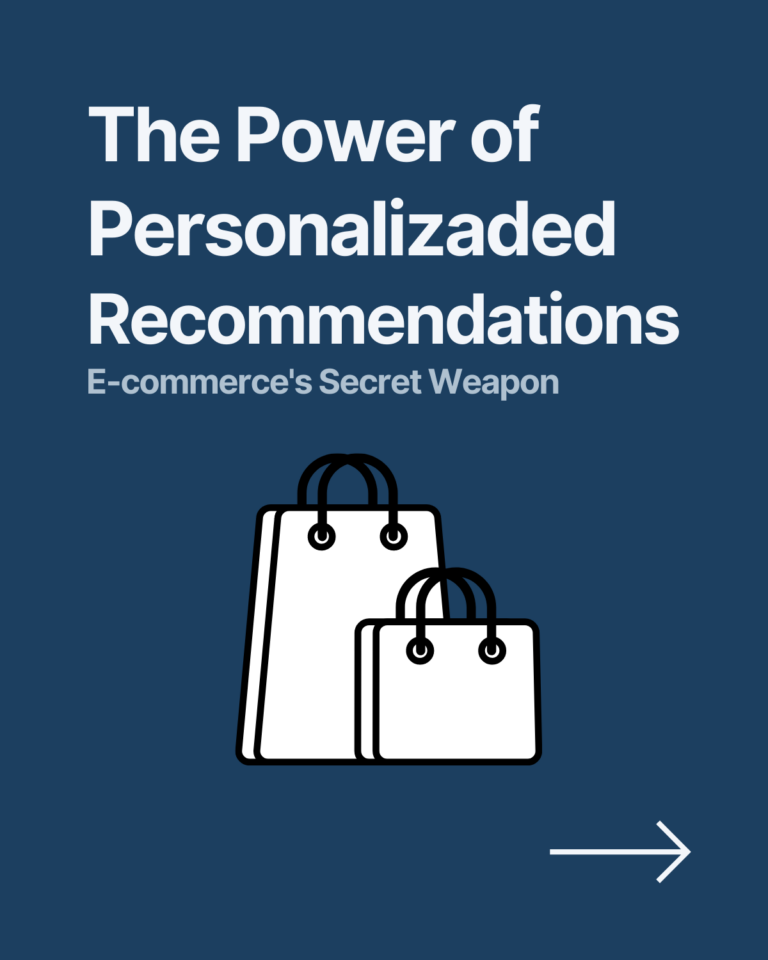 Personalized Recommendations in e-commerce