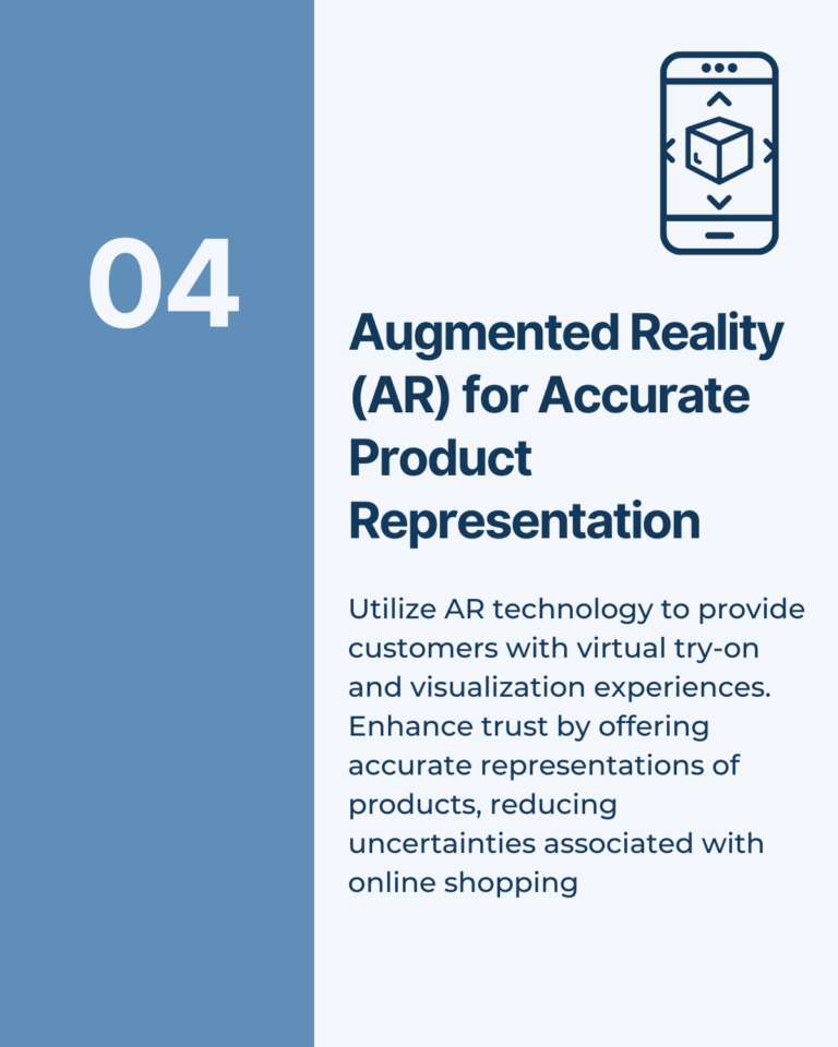 Augmented Reality for accurate Product Representation
