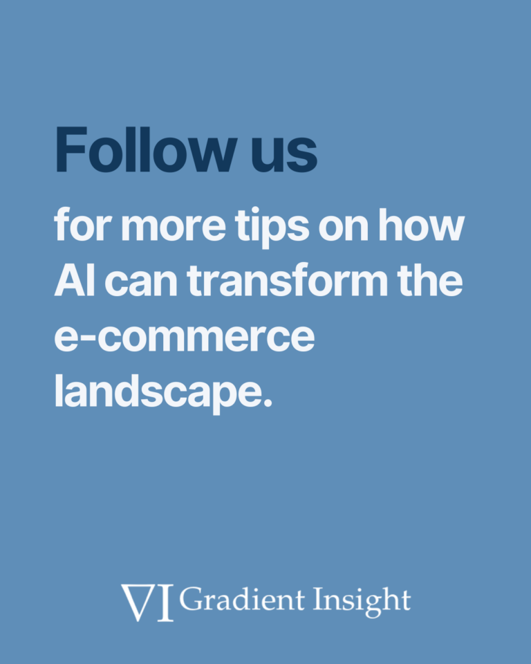 Tips on how AI can transform E-commerce